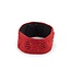 Headband Granny Square red