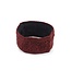 Headband Granny Square bordeaux