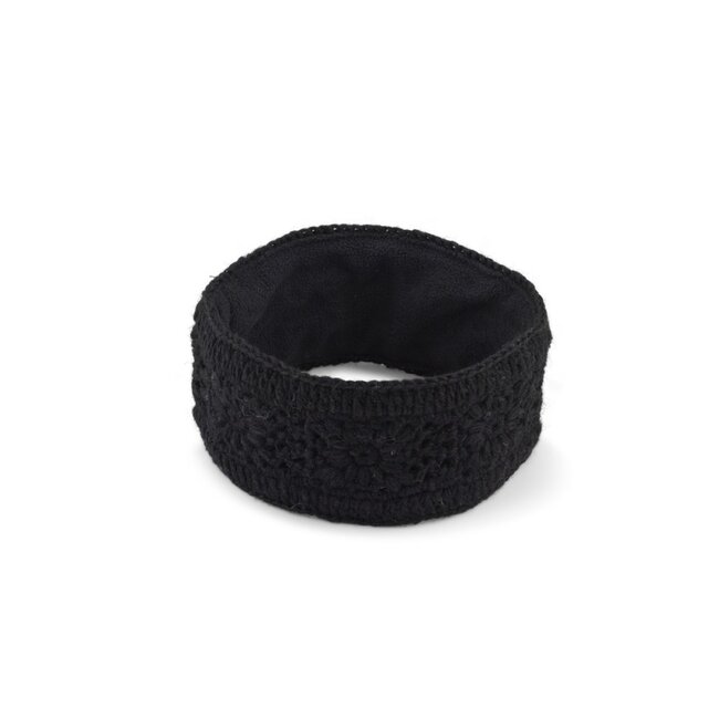 Headband Granny Square black