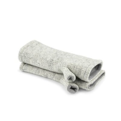 Sjaal met Verhaal Handwarmer Cosy unisex light grey