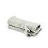 Sjaal met Verhaal Handwarmer Cosy unisex light grey