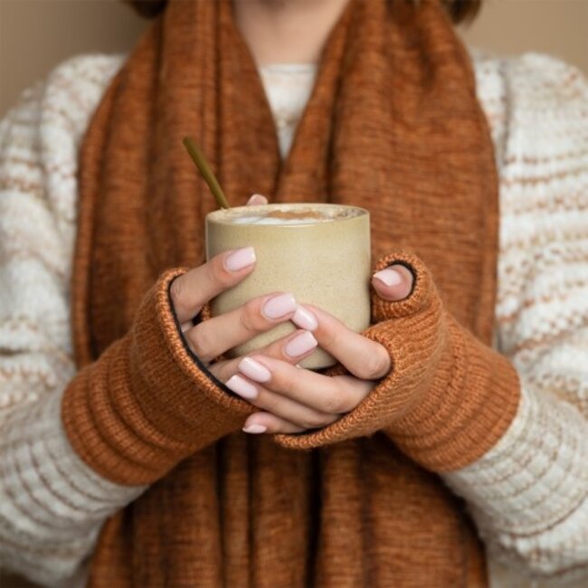 Handwarmer Cosy unisex cognac
