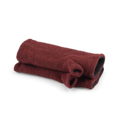 Sjaal met Verhaal Handwarmer Cosy unisex bordeaux