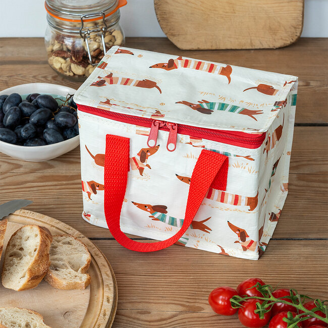 Lunch-Tasche Sausage Dog ivory