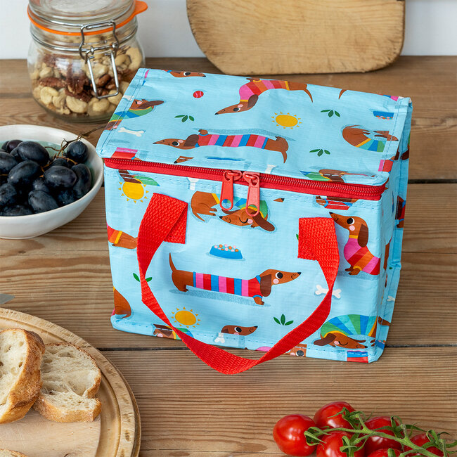 Lunch-Tasche Sausage Dog blue