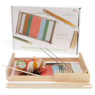 Rex London Holz Webstuhl-Set