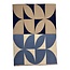 Schal Cashmere Mix Retro beige/denim