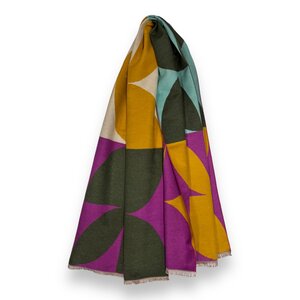 Pure & Cozy Schal Cashmere Mix Retro turgenta
