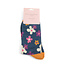 Miss Sparrow Socken Bamboo Cute Daisy navy