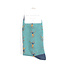 Mens Socks Bamboo Skiing teal