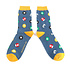 Miss Sparrow Männer-Socken Bamboo Pool Balls navy