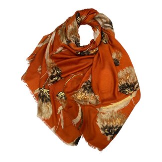 M&K Collection Scarf Dusty Miller rust