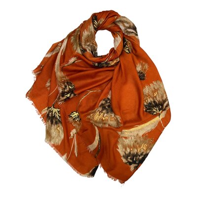 M&K Collection Schal Dusty Miller rust