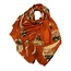 M&K Collection Scarf Dusty Miller rust