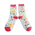 Miss Sparrow Socken Bamboo Wild Flora duck egg