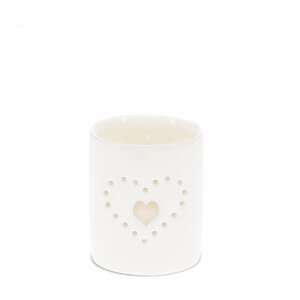 Rex London Tealight Holder Glossy Heart