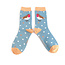 Socken Bamboo Festive Robins denim