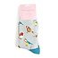 Socken Bamboo Garden Birds aqua