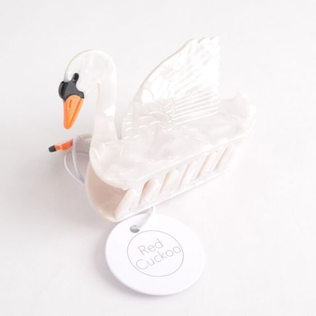 Hair Claw Clip Swan