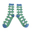 Männer-Socken Bamboo Happy Sheep Green