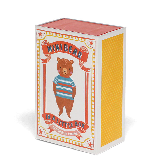 Mini bear in a little box