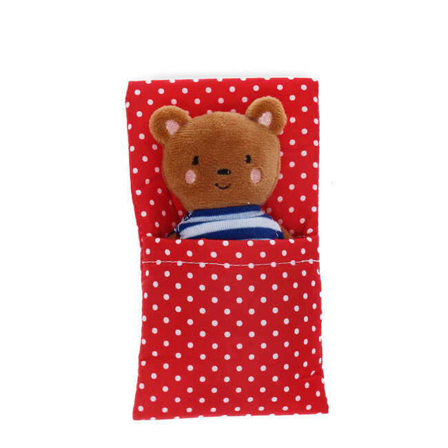 Mini bear in a little box