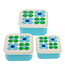 Rex London Snack-Boxen Blue and Green Daisy