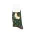 Männer-Socken Bamboo Cute Jack Russells green