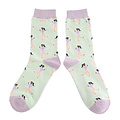 Miss Sparrow Socken Bamboo Jogging mint