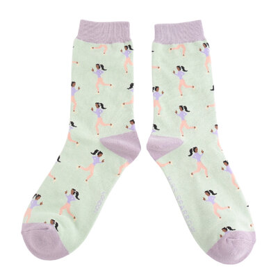 Miss Sparrow Socks Bamboo Jogging mint