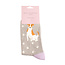 Socks Bamboo Cute Jack Russells mid grey