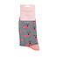 Socken Bamboo Xmas Sausage Dogs denim