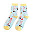 Socks Bamboo Party Cats powder blue
