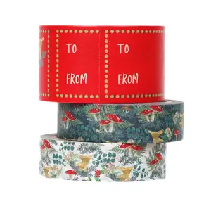 Talking Tables Paper Tape Midnight Forest Set of 3