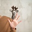 Fingerpuppen Hert grijs