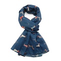 M&K Collection Schal Pups in Coats navy