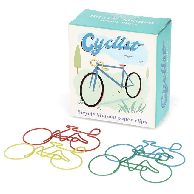 Büroklammern Cyclist