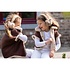 Clayre & Eef Ear Warmers Kids Cats brown