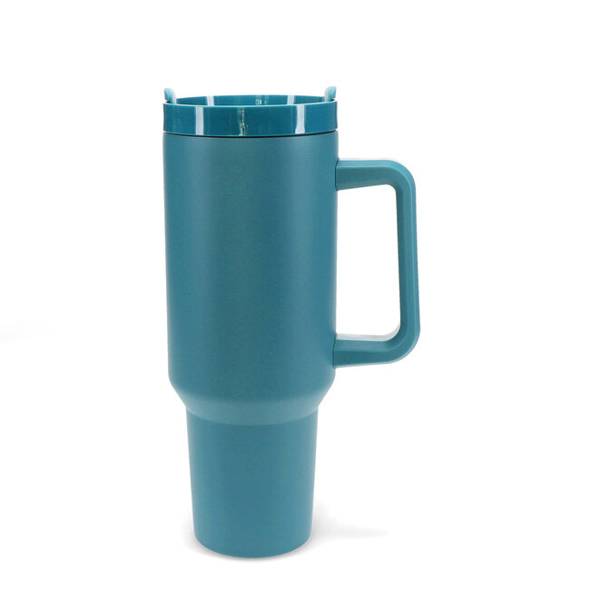 Reisetrinkbecher mit Griff 1,2 LTR petrol blue