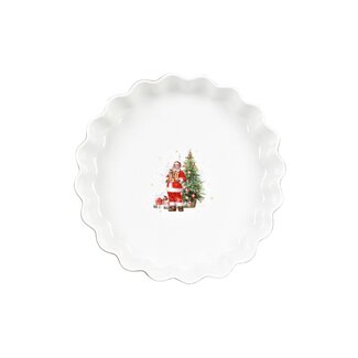 Isabelle Rose Pie Dish 24,5 cm Christmas