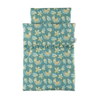 Olimi Bedding set Miniland Wooden birds