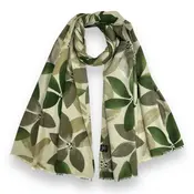 M&K Collection Schal Wool Mix Ashtree green