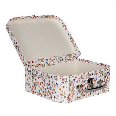 Clayre & Eef Köfferchen Petite Flowers Set of 3