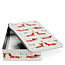 Cake tin square Festive Sausage Dog