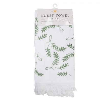 Clayre & Eef Guest towel Branches