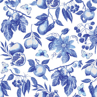 Paperproducts Design Papierservietten Blue Toile