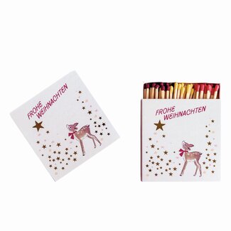 Overbeck and Friends Streichhölzer XL Frohe Weihnachten