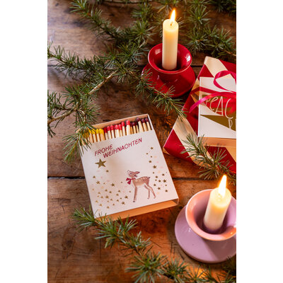 Overbeck and Friends Streichhölzer XL Frohe Weihnachten