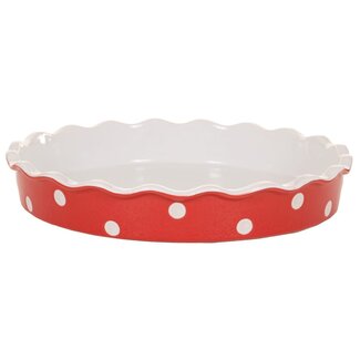 Isabelle Rose Backform 30 cm Dots red