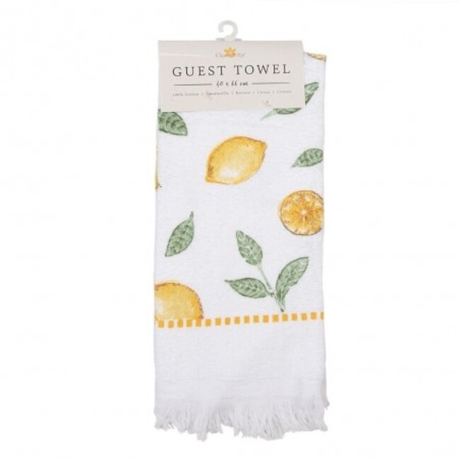 Gästetuch Lemons